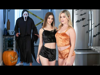 [nubilefilms] ashley alexander, molly little - tricks and treats for three small tits big ass teen